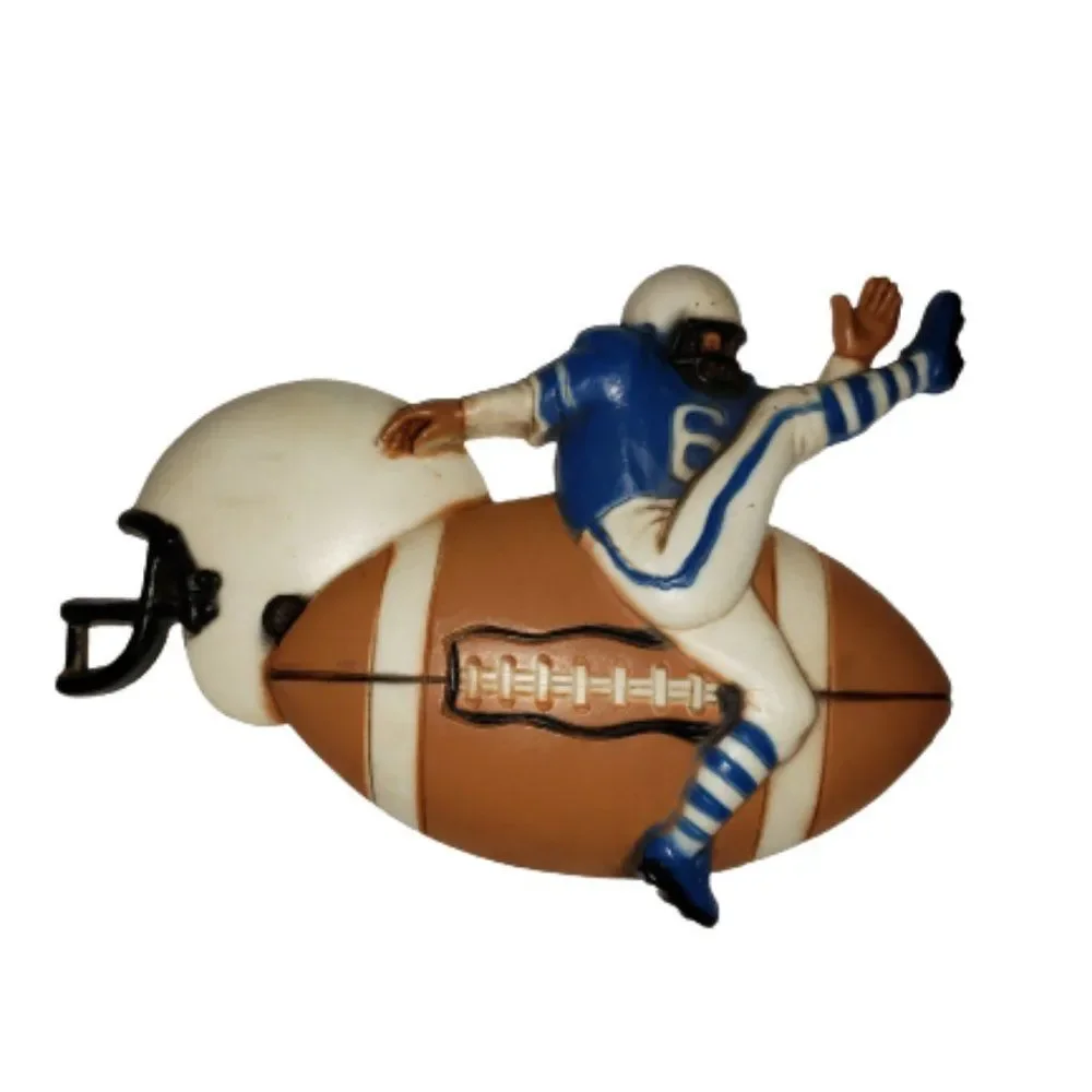 Vintage Homco Burwood Boys Sports Wall Hanging Decor Set of 3 Made In USA
